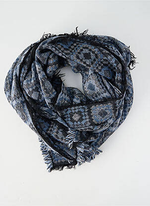 Echarpe bleu PAKO LITTO femme