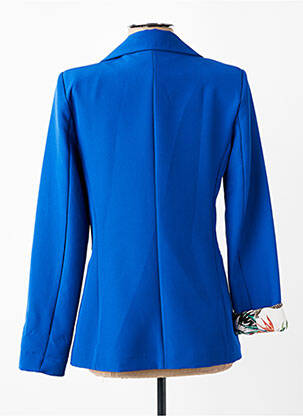 Blazer poches bleu STUDIO PARISIEN femme