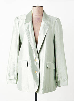 Blazer poches vert SEE U SOON femme