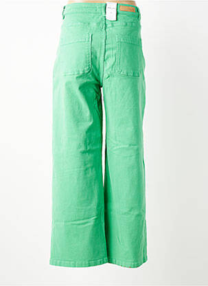 Jeans coupe large stretch taille normale vert DEELUXE femme