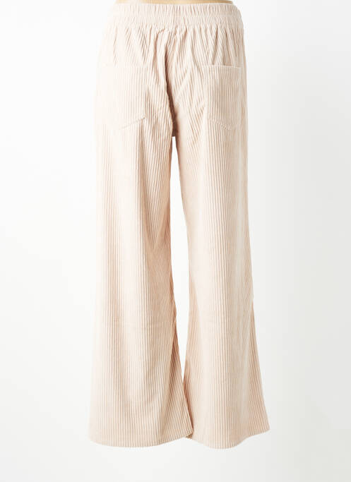 Pantalon large poches taille normale beige COMPAÑIA FANTASTICA femme