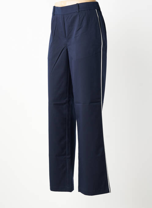 Pantalon large poches taille normale bleu VERO MODA femme