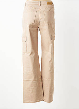 Pantalon cargo taille haute taille haute marron VERO MODA femme