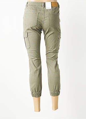 Pantalon cargo resserrée sur le bas taille normale vert VERO MODA femme