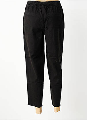 Pantalon chino taille normale taille normale noir PIECES femme