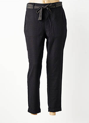Pantalon 7/8 taille élastique taille normale noir VERO MODA femme