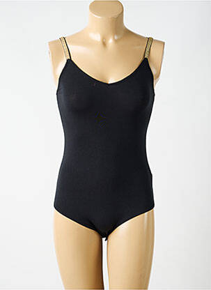 Body stretch fines bretelles noir PIECES femme
