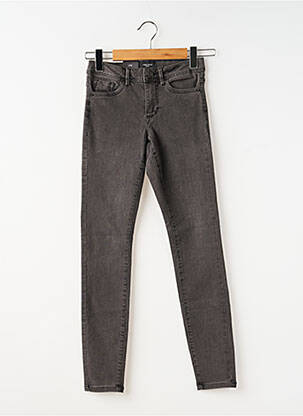 Jeans skinny taille haute taille haute gris VERO MODA femme