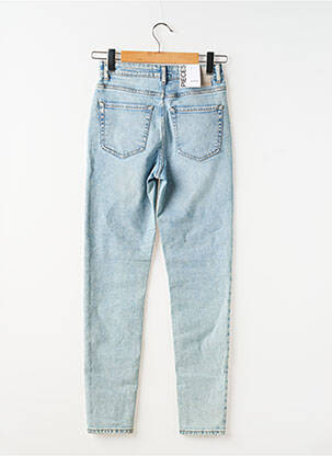 Jean coupe mom poches taille haute bleu PIECES femme