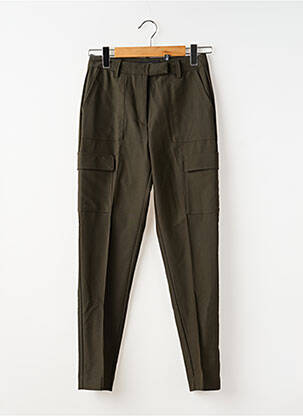 Pantalon chino taille normale taille normale vert VERO MODA femme