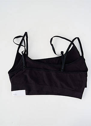 Soutien-gorge bretelle multi position brassieres noir PIECES femme