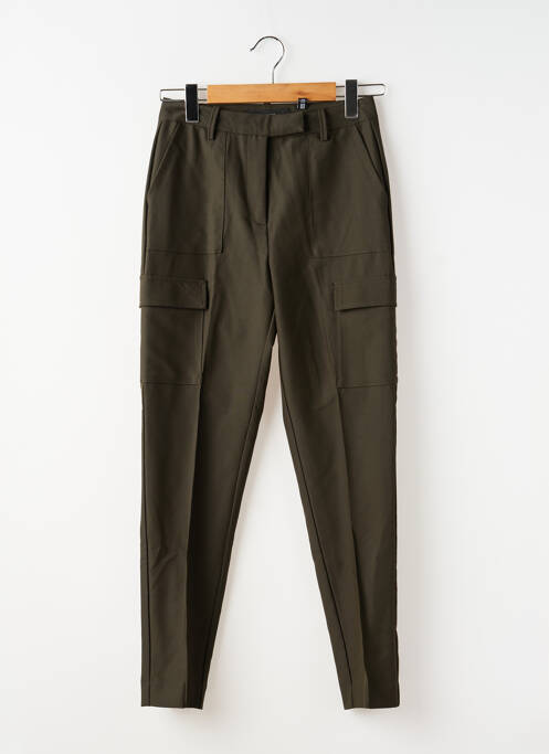Pantalon chino taille normale taille normale vert VERO MODA femme