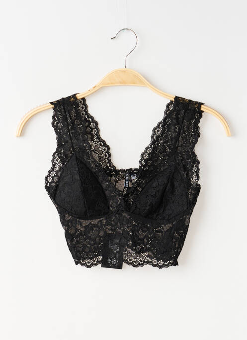 Soutien-gorge sans armature bralettes noir PIECES femme