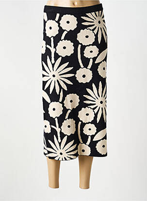 Jupe longue taille normale noir COMPAÑIA FANTASTICA femme