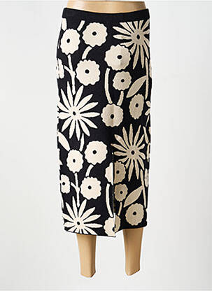 Jupe longue taille normale noir COMPAÑIA FANTASTICA femme