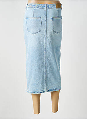 Jupe mi-longue taille normale bleu VERO MODA femme