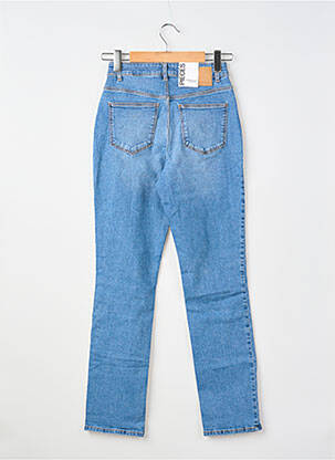 Jeans coupe droite taille haute taille haute bleu PIECES femme