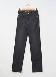 Jeans coupe droite stretch taille normale noir VERO MODA femme