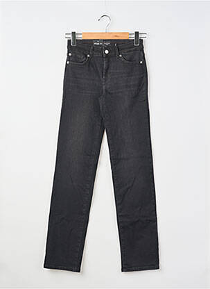 Jeans coupe droite stretch taille normale noir VERO MODA femme