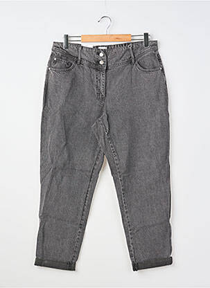 Jeans coupe droite stretch taille normale gris C'EST BEAU LA VIE femme