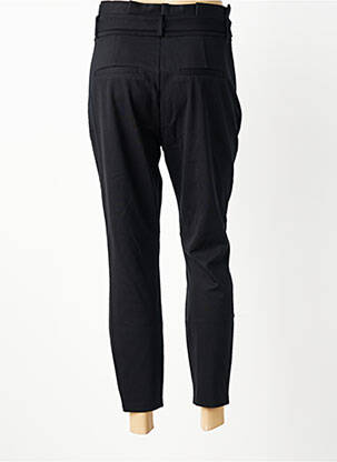 Pantalon 7/8 tissage popeline taille normale noir VERO MODA femme