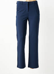 Pantalon droit stretch bleu VERO MODA femme