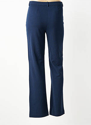 Pantalon droit stretch bleu VERO MODA femme