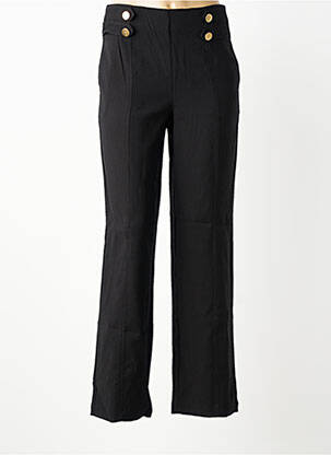 Pantalon droit poches noir VERO MODA femme