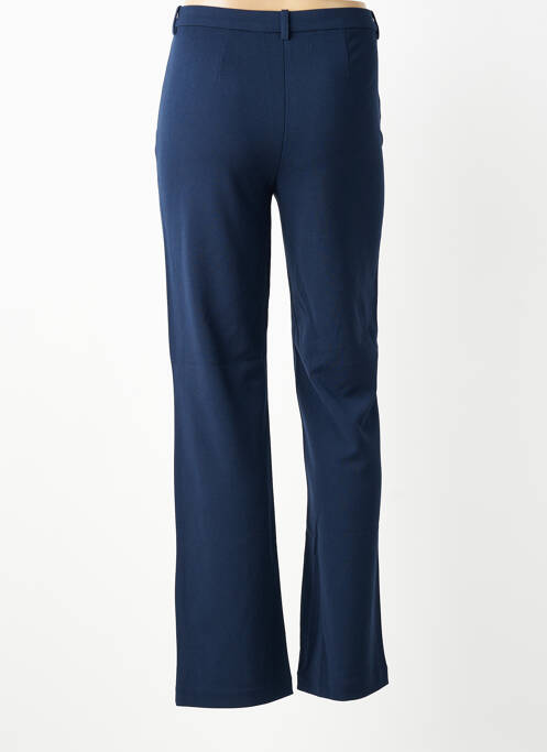 Pantalon droit stretch bleu VERO MODA femme