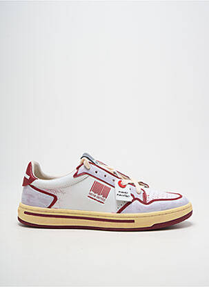 Baskets semelle amovible talon plat jusqu'à 3cm rouge PRO 01 JECT femme