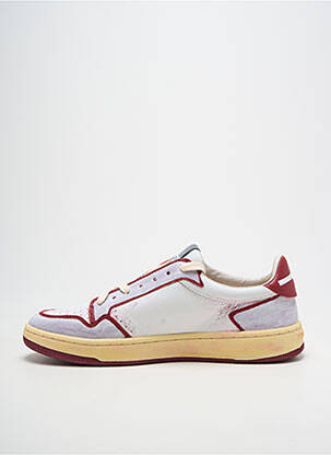 Baskets semelle amovible talon plat jusqu'à 3cm rouge PRO 01 JECT femme