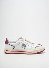 Baskets bout rond talon plat jusqu'à 3cm blanc PRO 01 JECT femme