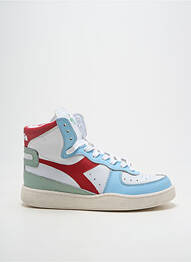 Baskets bout rond talon plat jusqu'à 3cm bleu DIADORA femme
