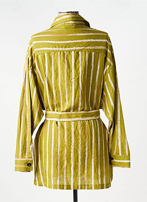 Veste casual poches vert HOD femme