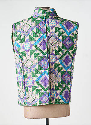 Veste casual coupe droite vert HOD femme