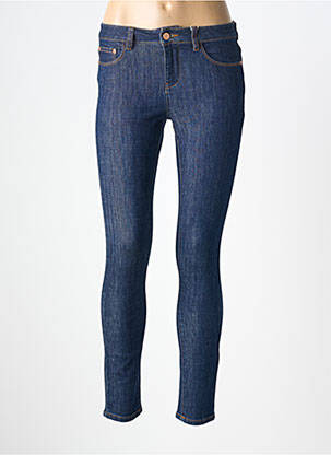 Jeans coupe slim stretch taille normale bleu LABDIP femme