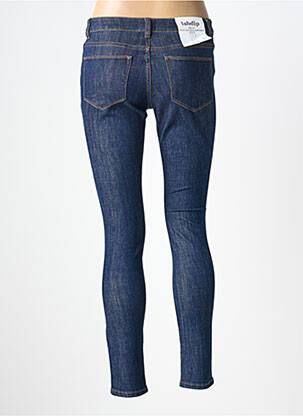 Jeans coupe slim stretch taille normale bleu LABDIP femme