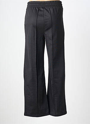 Pantalon large tissage popeline taille normale noir GAÏA GAÏA femme