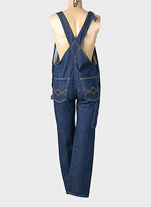 Salopette coupe droite fines bretelles bleu DEE CEE femme