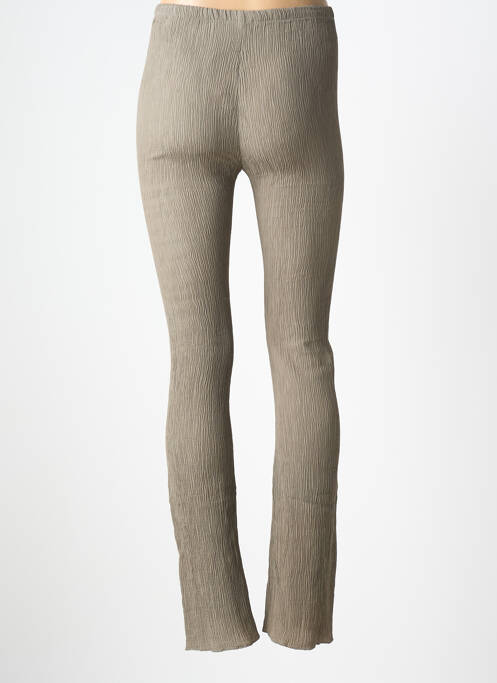 Pantalon slim taille élastique taille normale vert HUMANOID femme