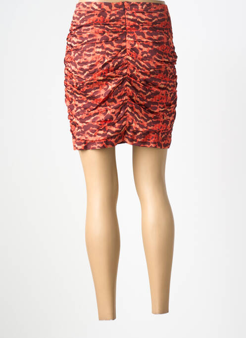 Jupe courte doublure rouge MODETROTTER femme