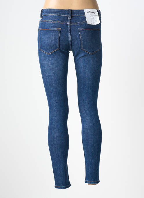 Jeans coupe slim stretch taille normale bleu LABDIP femme