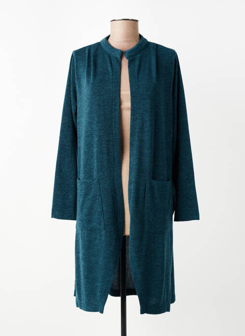 Gilet manches longues manches longues vert MALOKA femme