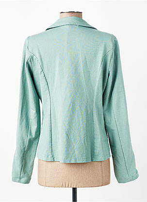 Veste casual coupe cintrée bleu LACOMY femme
