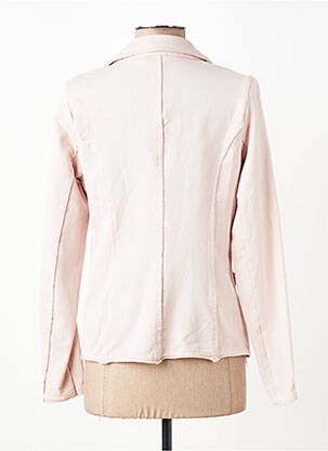 Veste casual coupe cintrée rose LACOMY femme