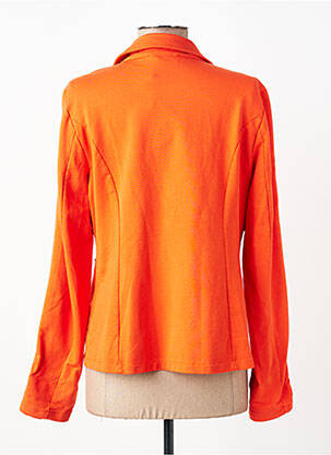 Veste casual coupe cintrée orange LACOMY femme