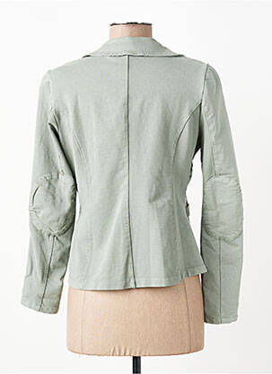 Veste casual coupe cintrée vert LACOMY femme