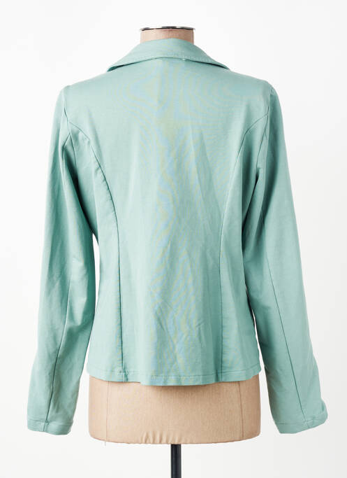 Veste casual coupe cintrée bleu LACOMY femme
