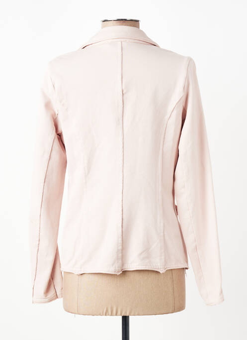 Veste casual coupe cintrée rose LACOMY femme