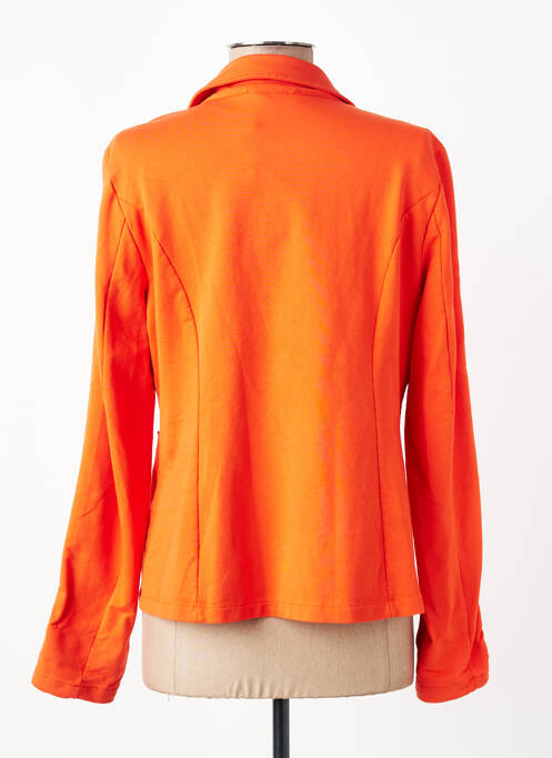 Veste casual coupe cintrée orange LACOMY femme